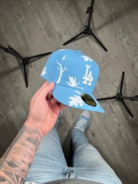 Image 3 of BBY BLUE TACTICAL CAMO LA DODGERS CUSTOM FITTED 
