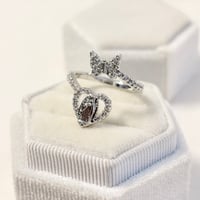 Image 2 of VirginMary Butterfly Ring