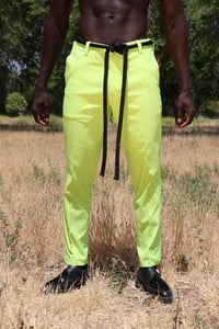 Image 1 of The kendu pants - neon green 