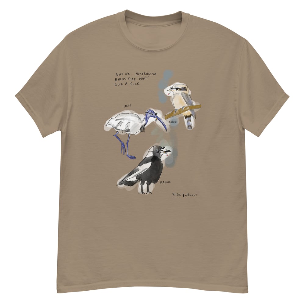 Native Australian birds t-shirt