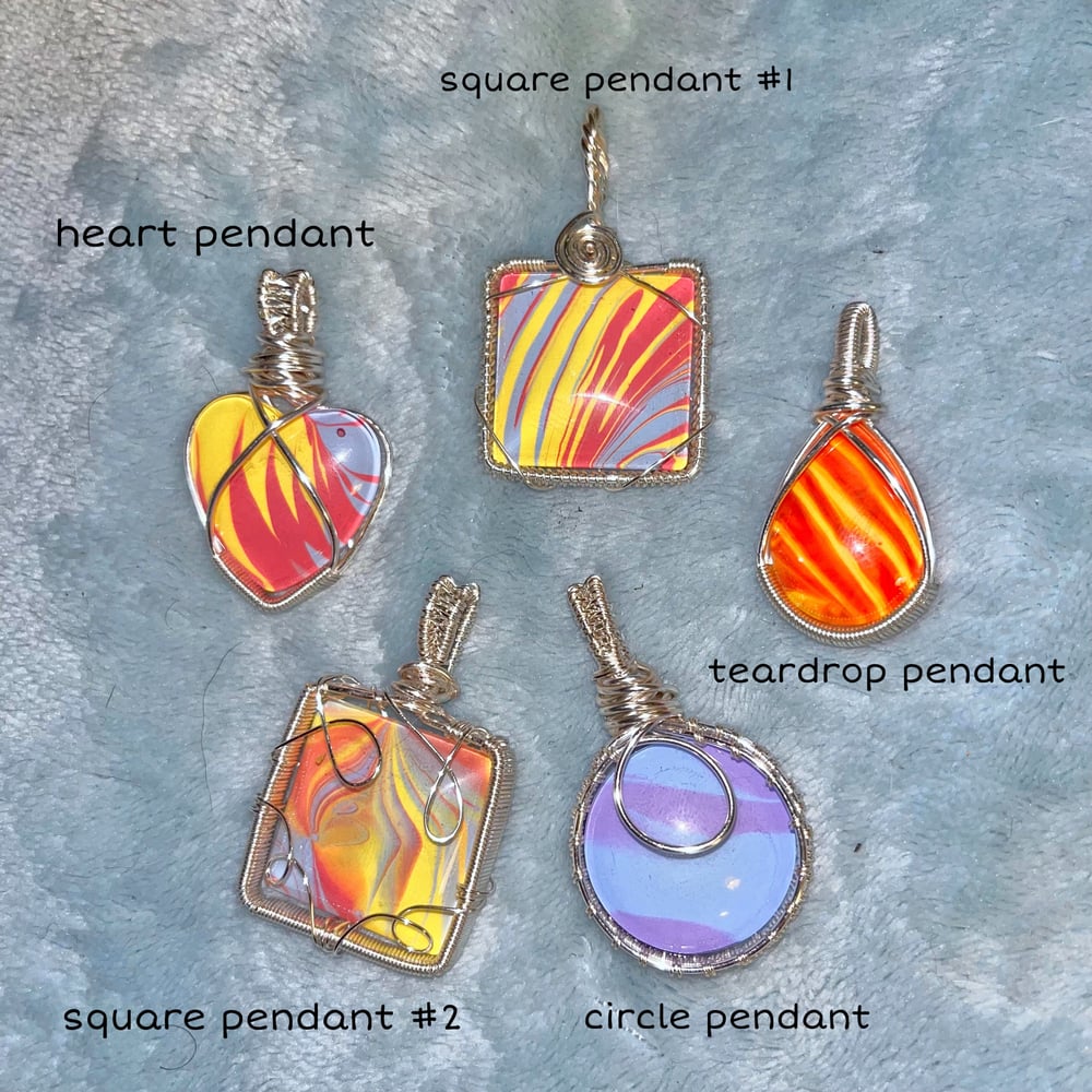 Image of collab pendants