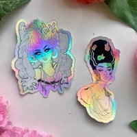 Image 2 of Holographic Medusa Stickers