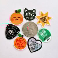 Image 2 of PRE-ORDER: MYG Mini Fruit Sticker Pack
