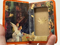 Image 1 of Pocket Bible Joint Case (a weed in a manger)