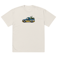 Image 5 of Kamehouse Truck Oversized faded t-shirt