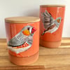 Zebra Finch Canisters