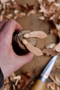 Image 5 of Maple/Sycamore seed - Earrings 