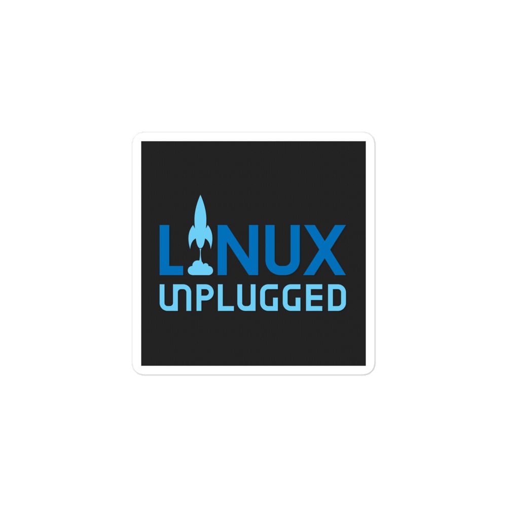 Unplugged Sticker