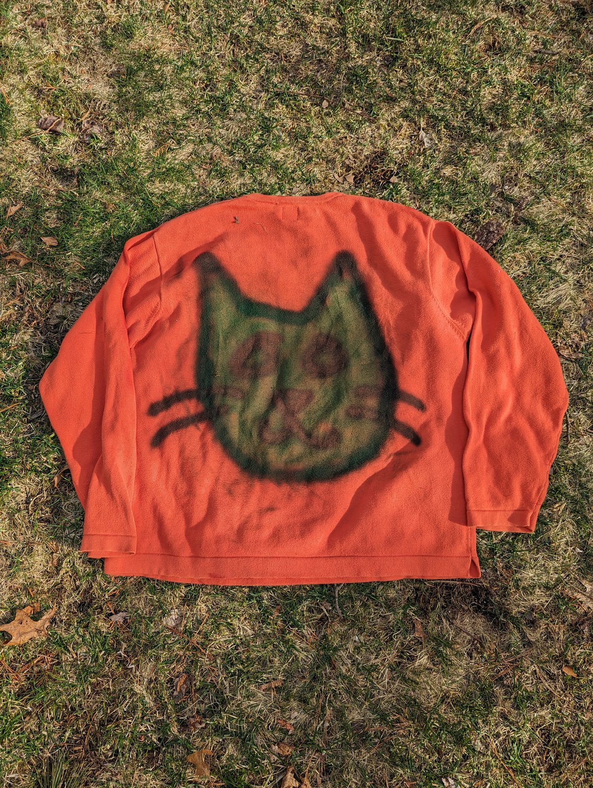 Gapster Cat Crewneck 1/1 | JohnWowCool