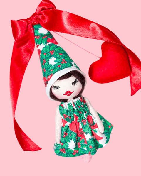 Image of ORNAMENT ELF ART DOLL #8