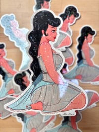 Image 2 of Glamour gals vinyl stickers/ a set of 5