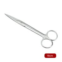 Image 13 of 12.5Cm/14Cm/16Cm/18Cm Dental Stainless Steel Surgical Scissors Forceps Straight Curved Medical Tools
