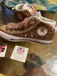 Image 3 of Rose Goldie chucks