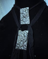 Image 2 of Wretched face pewter pendant 