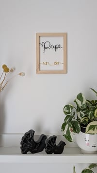 Image 2 of Cadre Papi en or