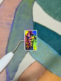 Image 2 of Solitaire glitter sticker sheet