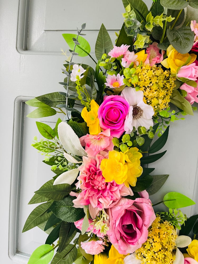 Image of 40cm Rattan 1/2 filled 