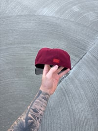 Image 5 of  STEALTH BRIM RED ON RED ASTROS CUSTOM FITTED CAPS 