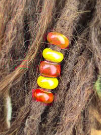 Image 2 of Ceramic Bead Set - Fire