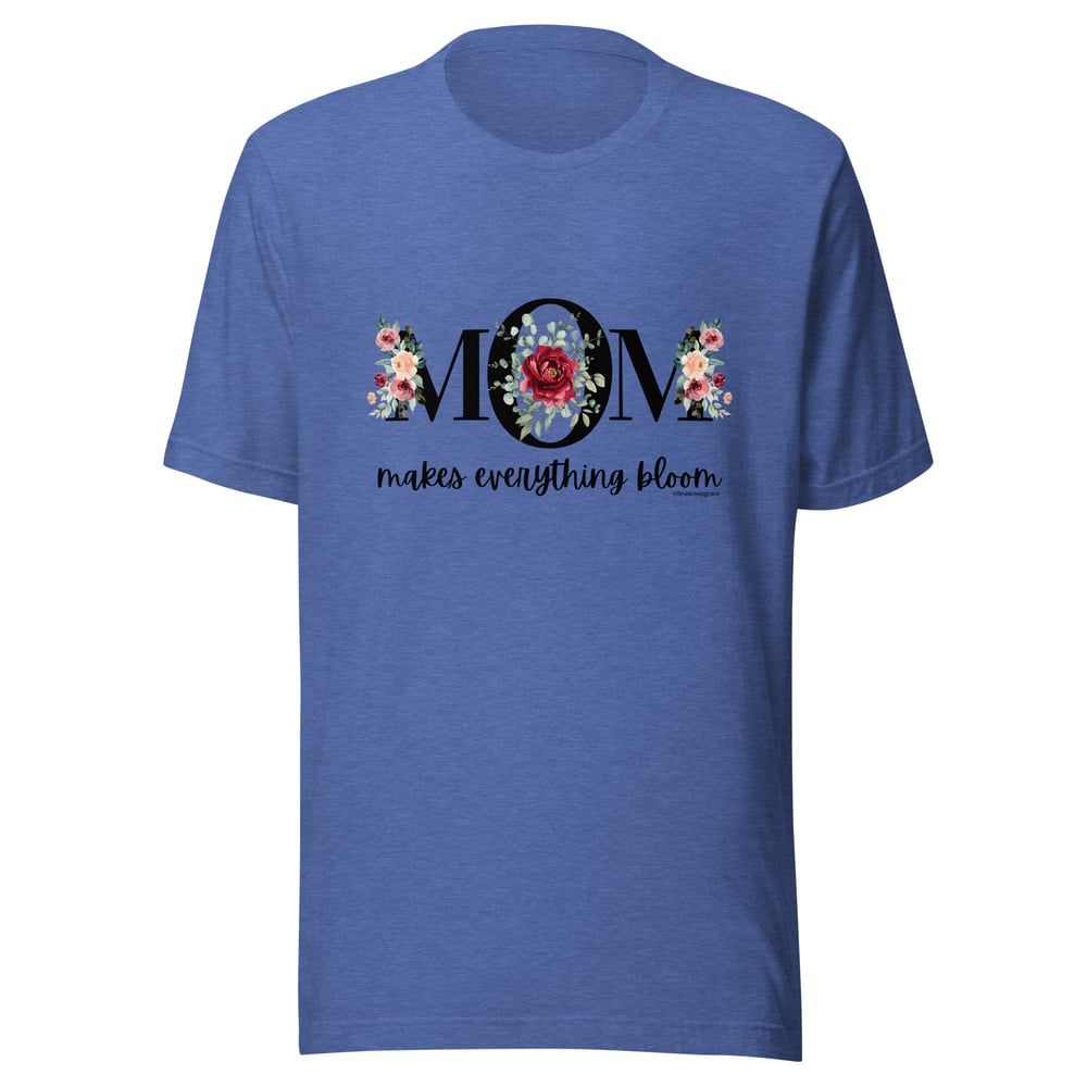 Image of Mom Blooms Unisex t-shirt
