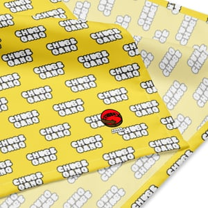 Image of C.H.U.B.B. GANG Designer Scarf (Yellow)