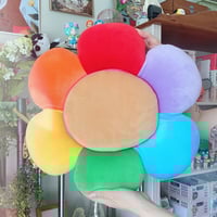 Image 4 of Rainbow Flower Hoseok Cushion