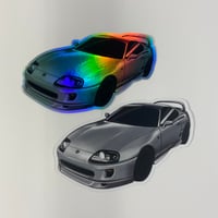 Jason’s Supra Sticker (Front View)