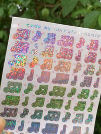 Image 2 of glitter music notes