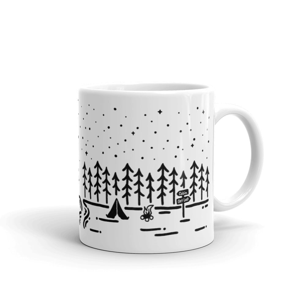 Ceramic Mug - Cabin