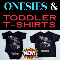 Image 1 of NEW! Onesies & Toddler “Black Widow”