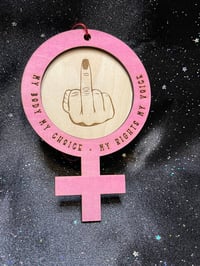 My Body My Choice Ornament 