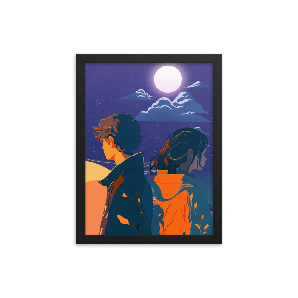 ZEN EXP - “Midnight Luv” Framed poster