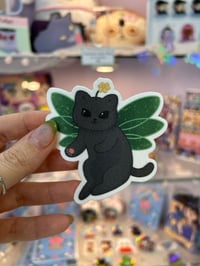 FAIRY CAT FABRIC STICKER