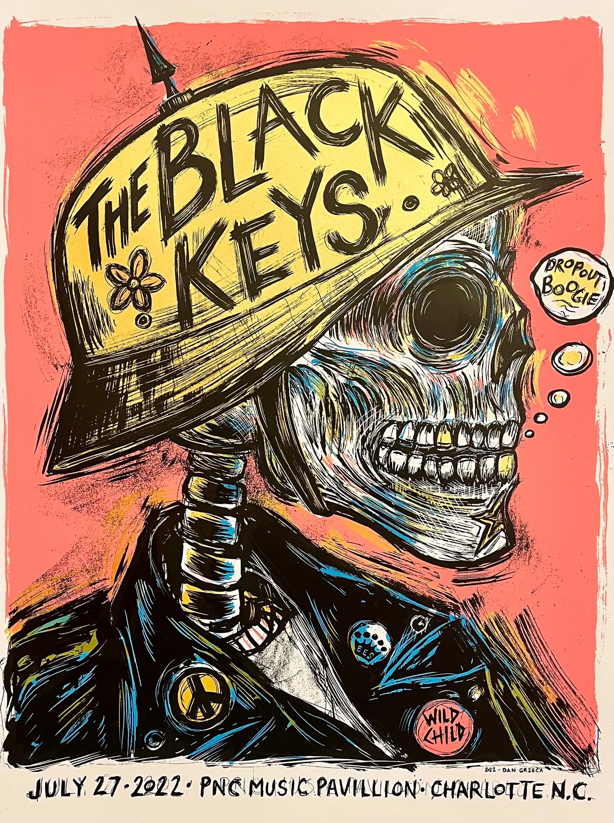 The Black Keys 2022 AJ Masthay Poster MGM Las Vegas, NV –, 59% OFF