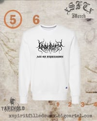 Act Of Depression- White Crewneck