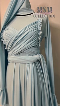 Image 1 of Ruffled Bottom W/ Chest Criss Cross 