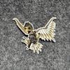 Hawk Skeleton Sticker