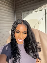 Image 1 of 3 in 1 WET & WAVY 20 inch HD LACE FRONT WIG 
