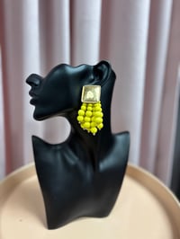 Image 1 of Beaded drop earrings 