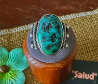 Image 1 of Vintage natural turquoise ring