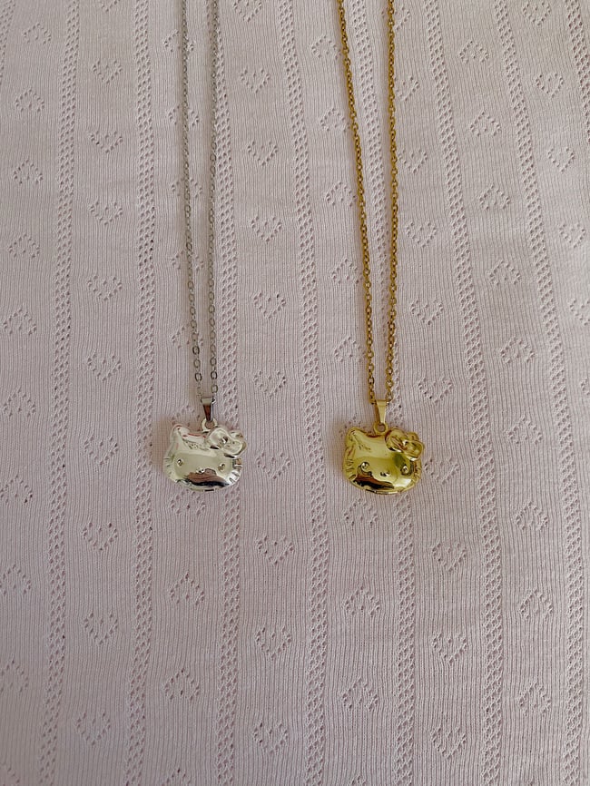 Hello Kitty Locket Necklaces 