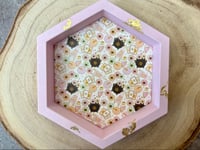 Image 5 of Pastel Witch Print Jesmonite Dice Tray for DnD