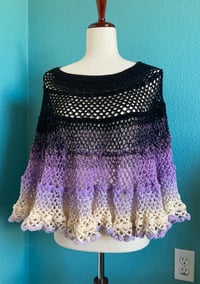 Image 5 of Boho Poncho Black Orchid