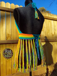 Image 2 of The Raining Rainbow Top | Made To Order | 8 sizes