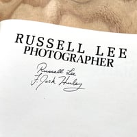 Image 2 of Russell Lee: Photographer (Signed)
