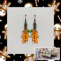 Gingerdead Man Earrings