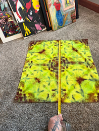 Image 4 of “babe we’re going to mars” hand-dyed bandana