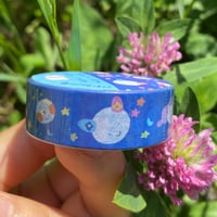 Image 4 of Space dog washi tape