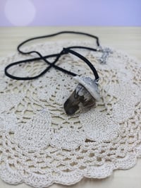 Image 2 of Crystal Mushroom Necklace 