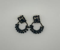 Image 2 of Beaded diamond earring